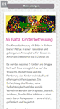 Mobile Screenshot of kinderbetreuung-alibaba.ch